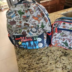 Toy Story Backpack and Lunch bag