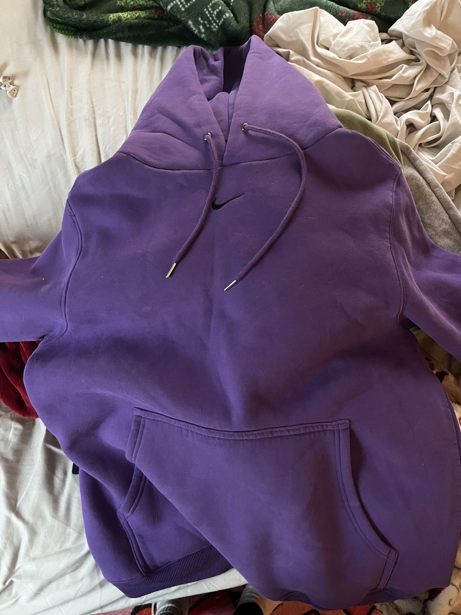 Purple men’s Nike hoodie