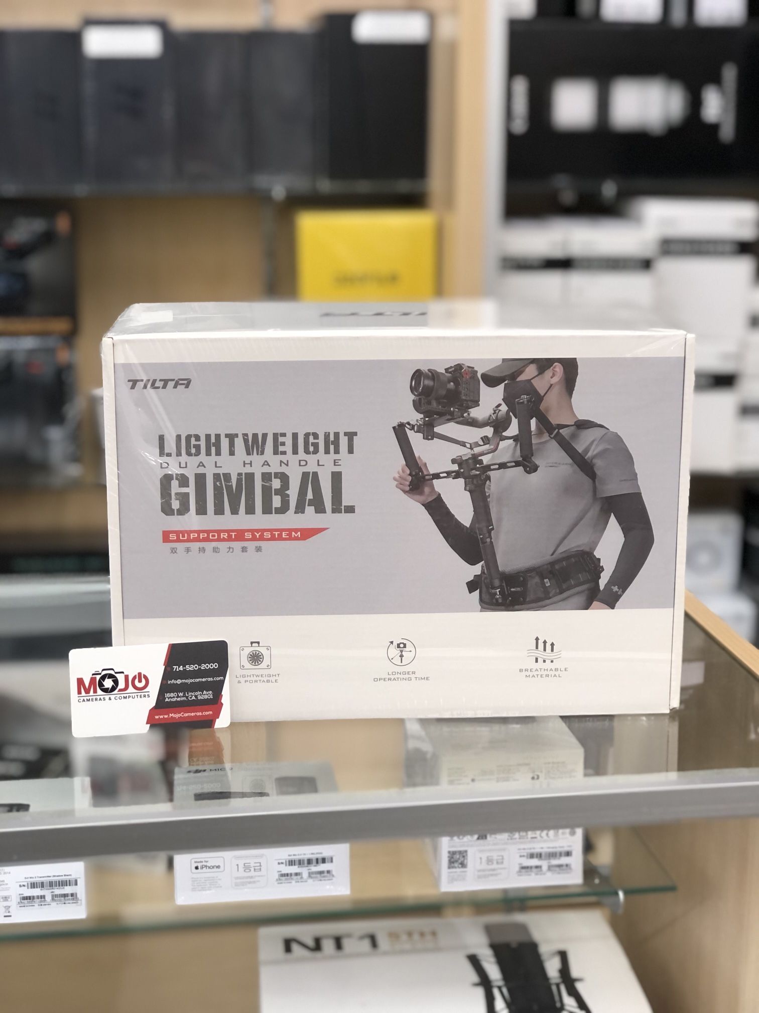 Lightweight Dual Handle Gimbal Support System