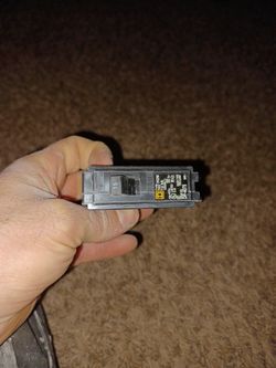 Square D 15amp Single Pole Breaker