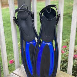 Sea Sport Hydro Jet Open Heel Flippers 