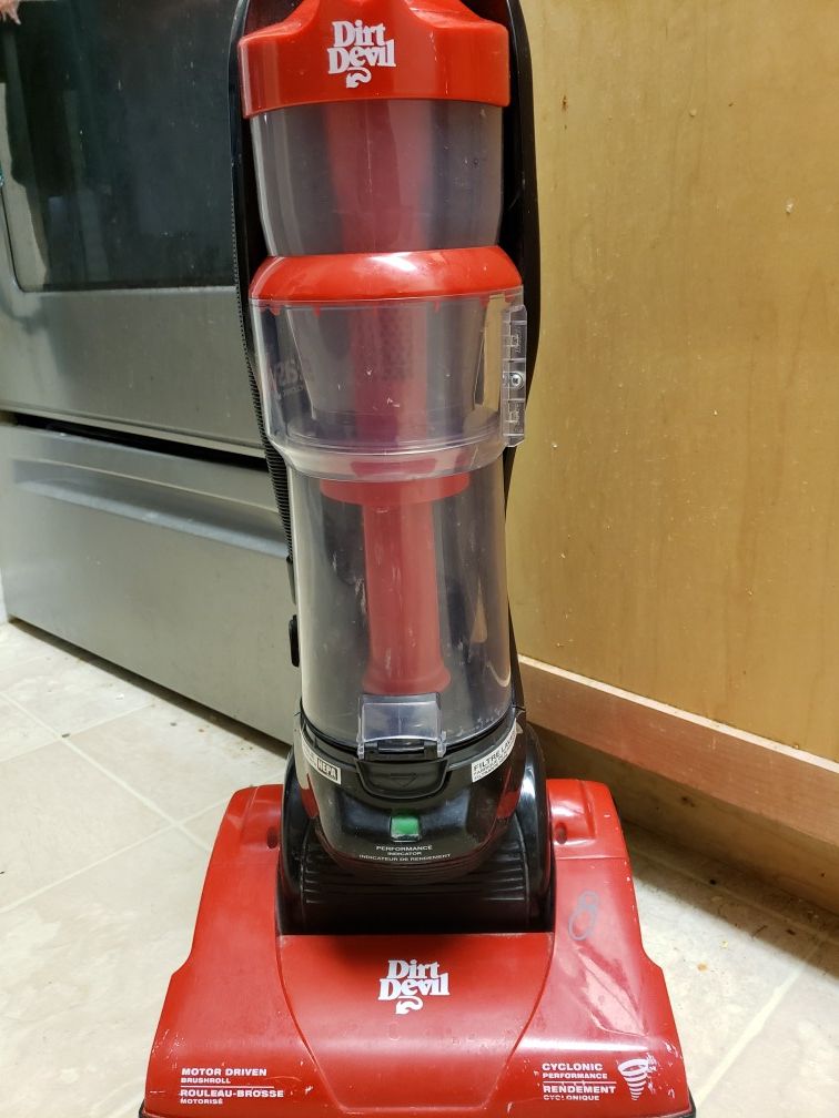 Dirt Devil Multi-Surface Extended Reach+ Upright Vacuum – Dirtdevil