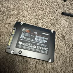Samsung 870 EVO 4tb 2.5in SSD 