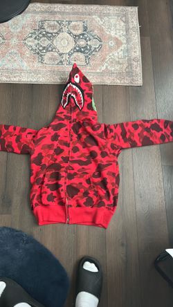 Red Bape Hoodie Small