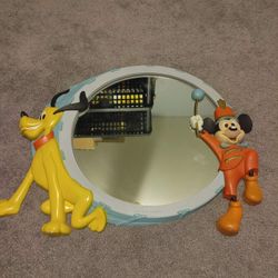 Vintage Walt Disney  Mirror and Dolls