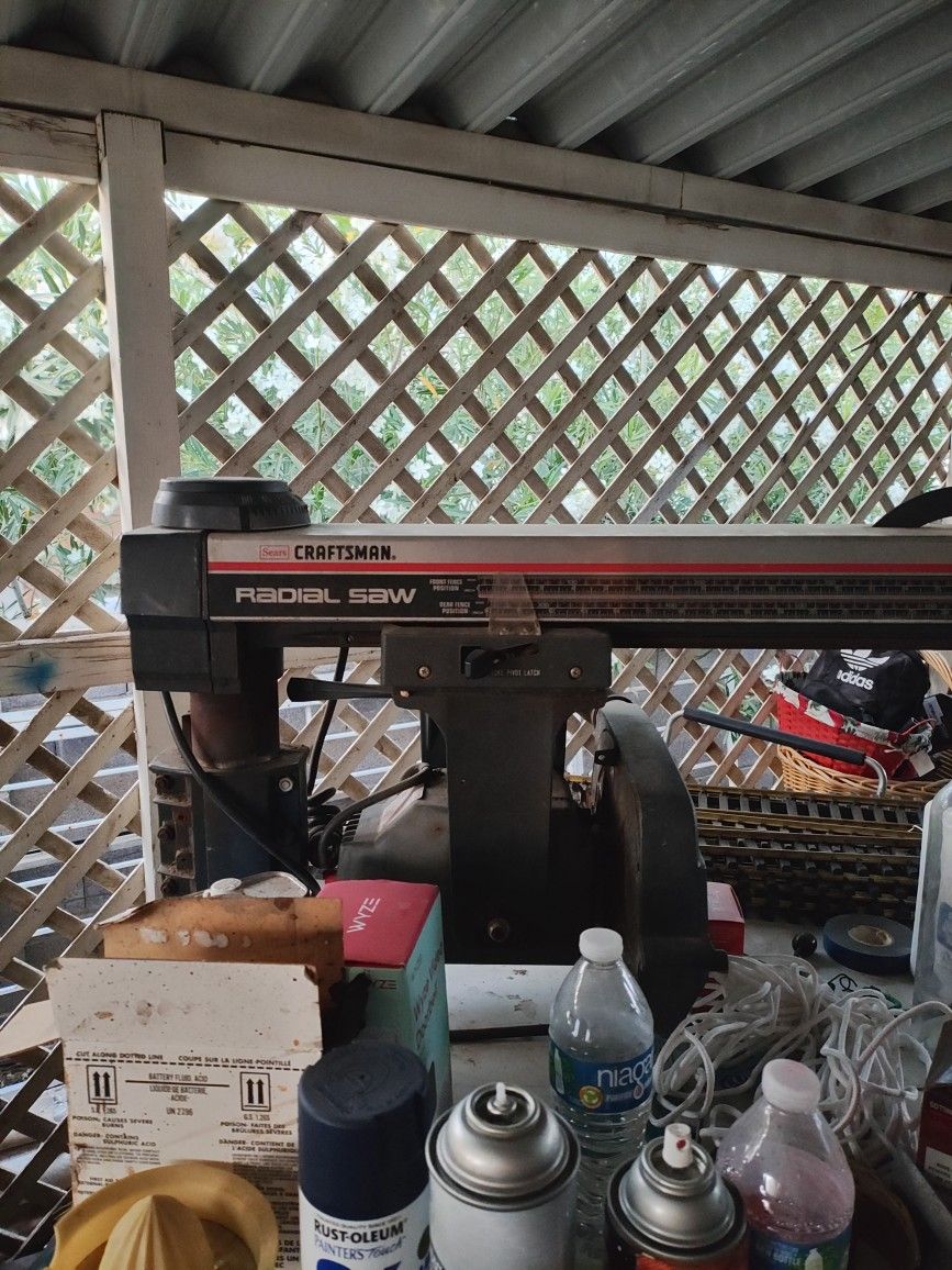 Craftsman Radial Arm Saw
