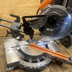 🟠RIDGID SLIDING MITER SAW 12IN🟠