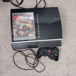 Ps3 w/ Monster Jam