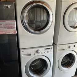 LG Washer And Dryer Used Set Gas