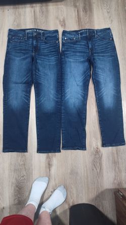 American Eagle Dark Wash Jeans – 2 Pairs Size 30 x 30