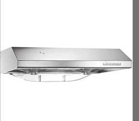 Under Cabinet Range Hood 30 Inch, 900 CFM Stove Vent Hood, Stainless Steel