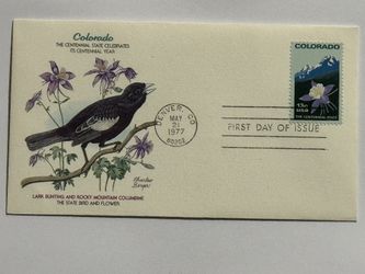 First Day of Issue Envelope and Stamp