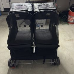 Double Pet Stroller