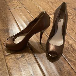 Gucci Pump Stiletto Gold/Bronze 8.5