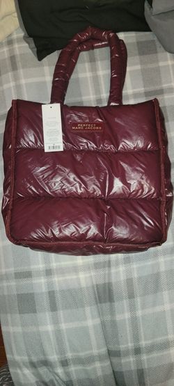 Marc Jacobs Puffer Tote Bag - Burgundy - New With Tags