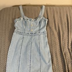 Denim Dress In Size XL