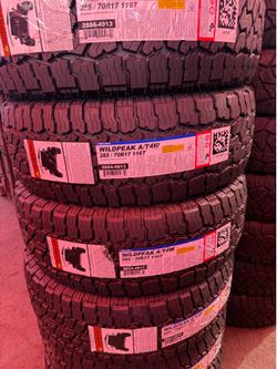 285/70/17 Falken Wildpeak ATW4, tenemos todas las marcas y medidas