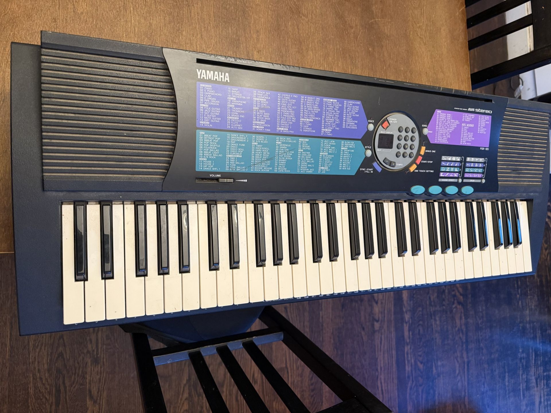 Yamaha PSR 185 Keyboard