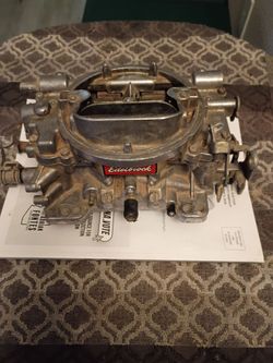 Edelbrock 4 barrel carb