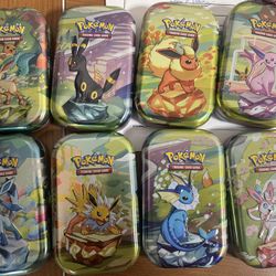 prismatic evolution EMPTY TINS