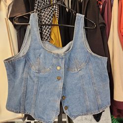 Denim Vest