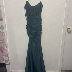 Green Dress From Macy Medium