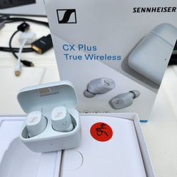 Sennheiser Bluetooth Earbuds, Case, Box, Perfect