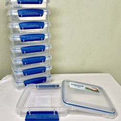 New! 9 Stackable Food Containers