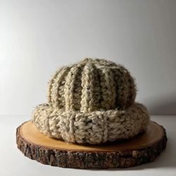 Chunky Crochet Beanie Hats