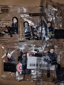 New Bucky/Winter Soldier 6 Variant Minifigure set