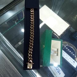 Cuban Link Bracelet  14k 60.0g