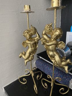 Angel Candle Holders 