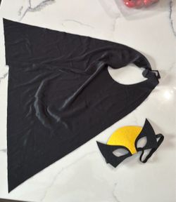 Kids Halloween Cape and Mask