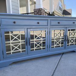 Console table / entertainment center. 