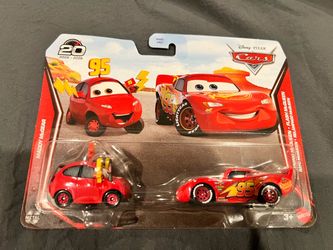 Disney Pixar Cars Maddy McGear & Lightning McQueen 2-Pack