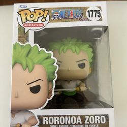 Zoro Funko Pop #1775 – One Piece Wano Outfit (Mint Condition)