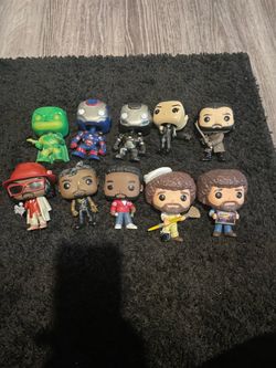 10 Funko pop lot