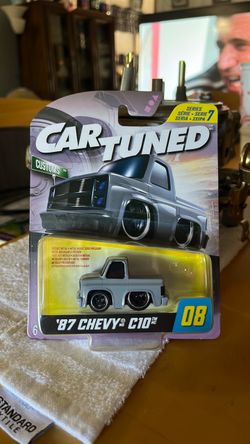 Car tuned 87 Chevy c10 series 7 diecast