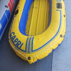 Vintage SEVYLOR Model 200 Inflatable 2-Person Boat 