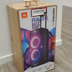 Jbl Partybox 310 Brand New Bluetooth Speaker - $1 DOWN TODAY, NO CREDIT NEEDED