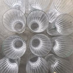 Crystal Water Glass 12 Pc Brand New Never Use