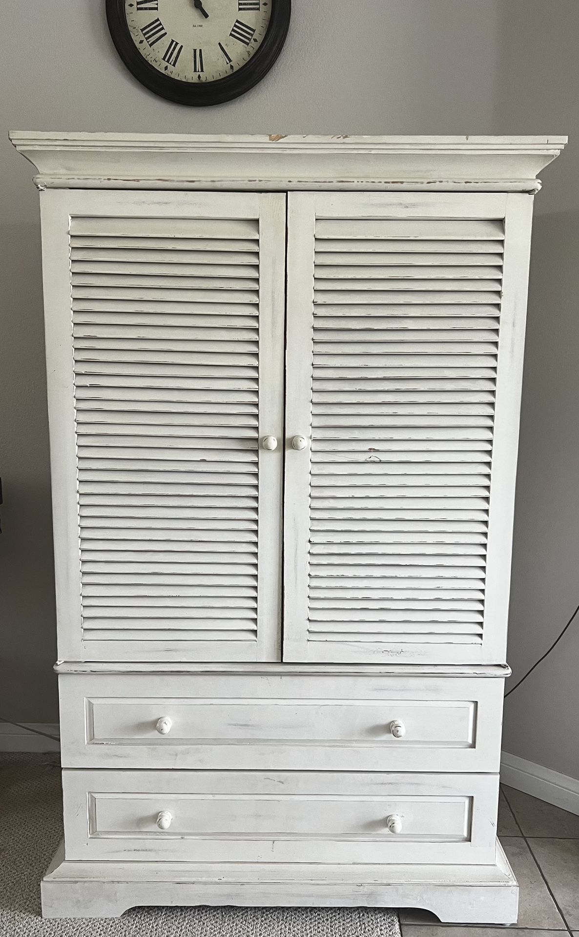 Pier 1 Antique Media Cabinet