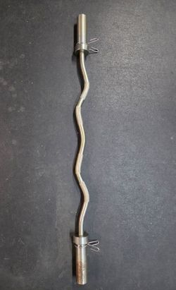 Weight Olympic Solid Curl Bar