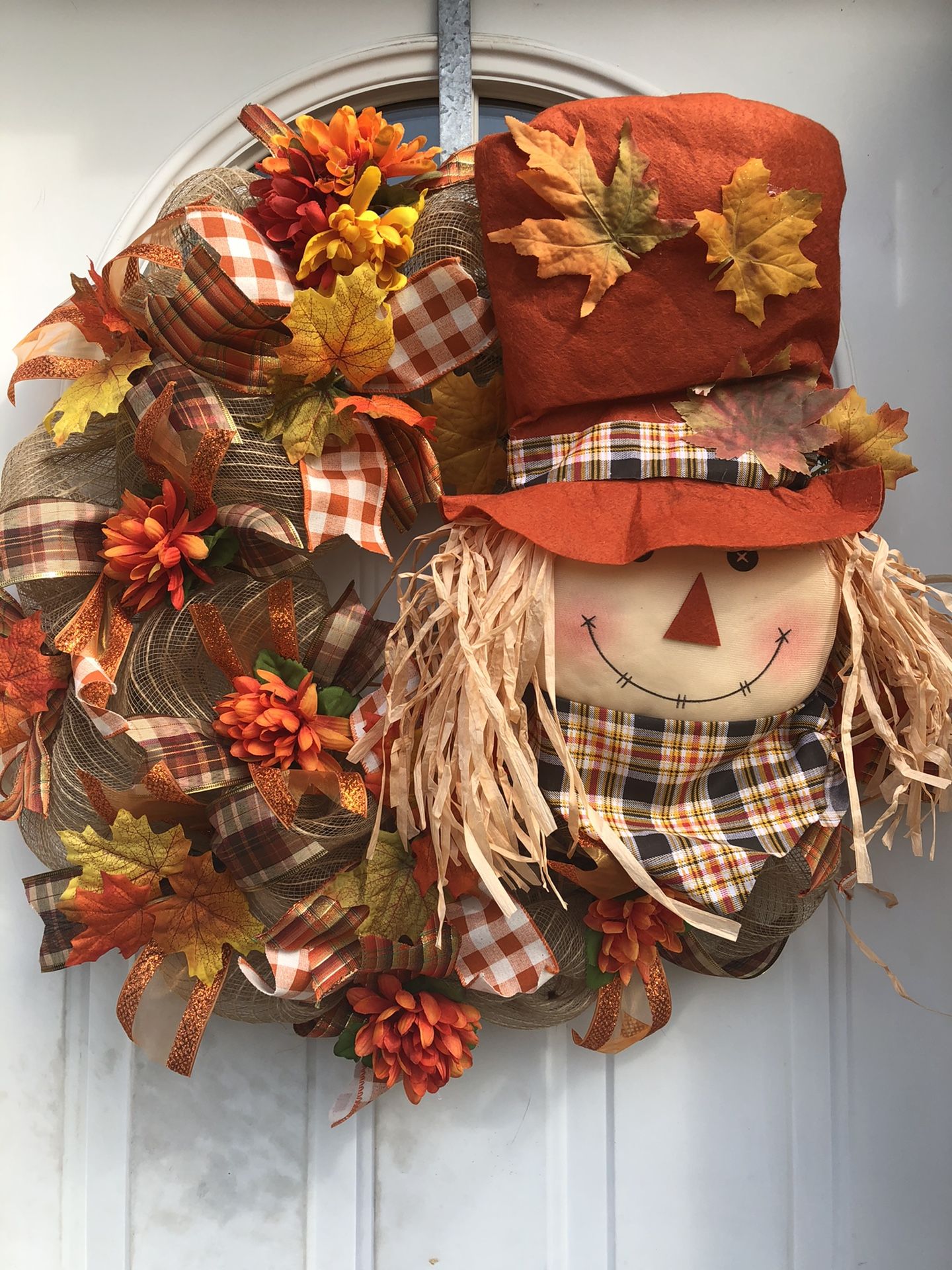 Scarecrow Fall Wreath