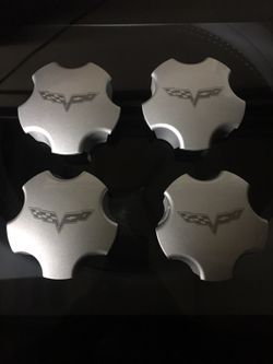 Corvette center wheel cap