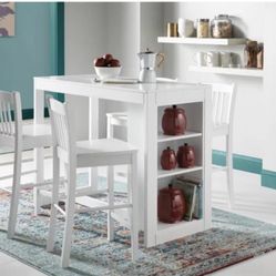 Wayfair dinning Table. Covey 5 - Piece Trestle Dining Table