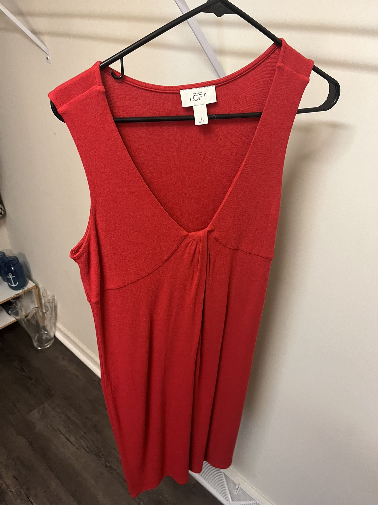Red Dress Size 6