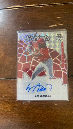 Jo Adell Panini Mosaic Scripts Auto Card