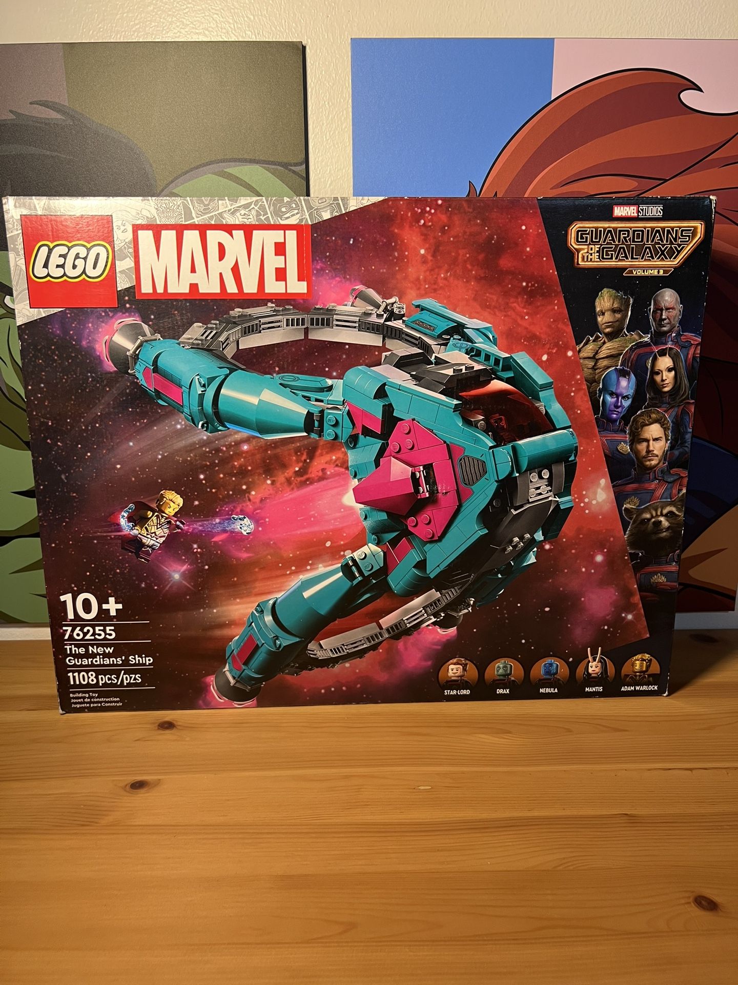 Lego Marvel Guardians Of The Galaxy The New Guardians Ship 76255