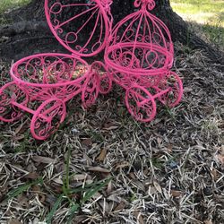 Pink Cinderella Carriages